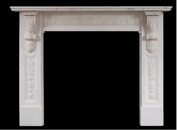 Victorian Marble Fireplace - Thornhill Galleries